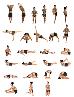Elenco dei 26 esercizi Bikram Yoga e dei loro benefici con video
